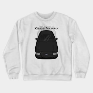 Ford Crown Victoria Police Interceptor - Black Crewneck Sweatshirt